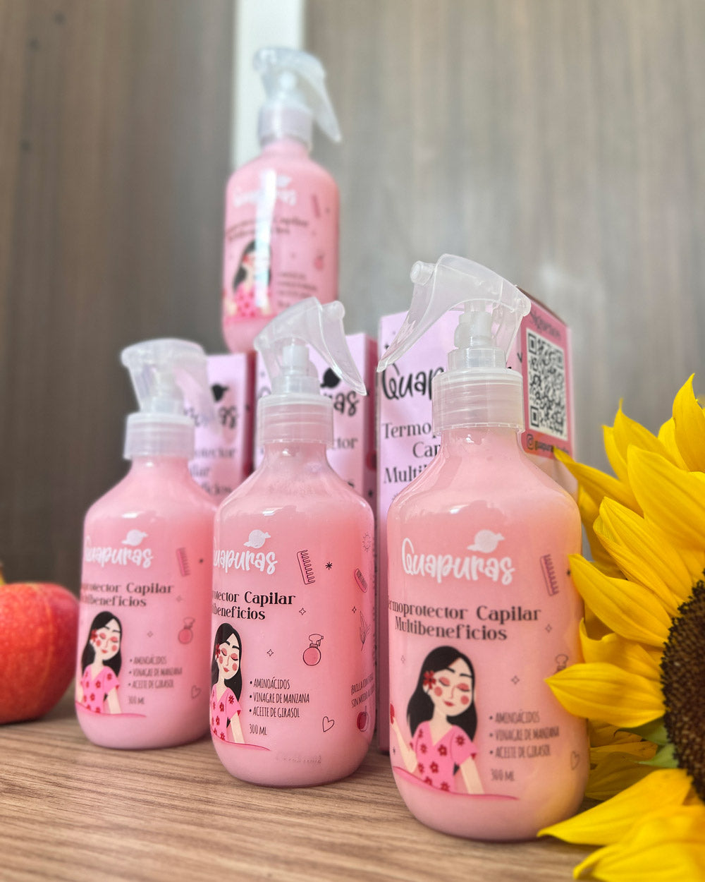 Termoprotector capilar multibeneficios