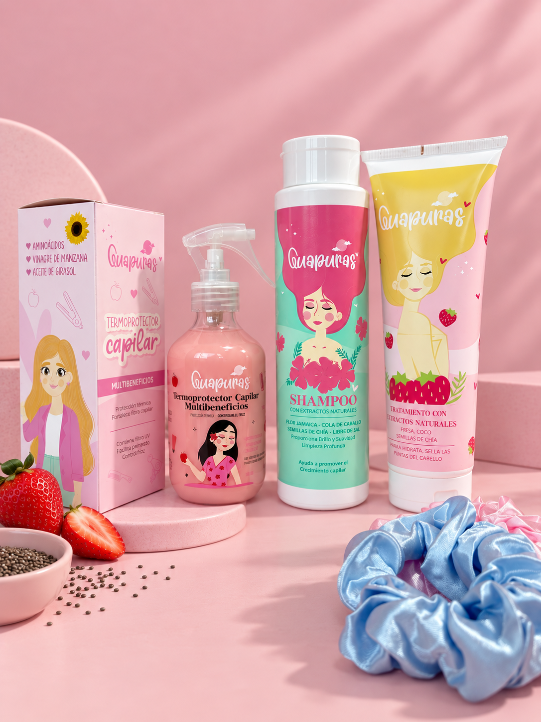 Kit trio guapuras- hidratación y suavidad